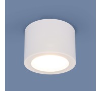 Светильник LED потолочный DLR026, 6W, 4200K, белый, металл Elektrostandard