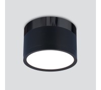 Светильник LED потолочный DLR029 10Вт, 4200K, черный/черн.хром, металл Elektrostandard