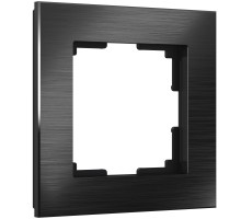 Werkel Aluminium черный Рамка 1 пост (стар. WL11-Frame-01-BLA a039116)