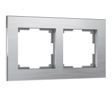 Werkel Aluminium алюминиевый Рамка 2 поста (WL11-Frame-02-AL a033740)