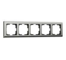 Werkel Metallic никель глянцевый Рамка 5 постов (стар. WL02-Frame-05 a030790)