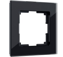 Werkel Favorit черное стекло Рамка 1 пост (стар.WL01-Frame-01-BG a031797)