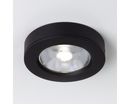 Светильник LED потол. DLS030, 9W, 4200K, черный Elektrostandard