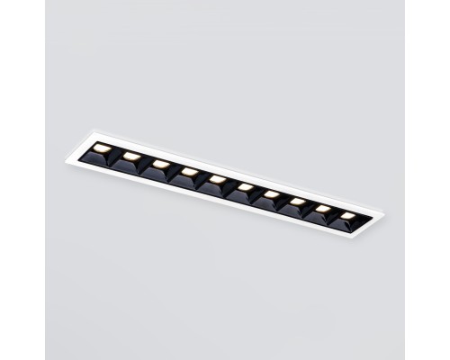 Светильник LED линейный встр. 9922 , 20W, 4200К, 1300Лм  белый/черный,металл Elektrostandard