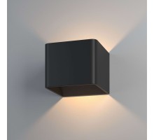 Светильник (бра) LED 6Вт, 3000K, металл, черный Elektrostandard