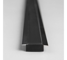 Профиль для ленты встраиваемый 22(15.2))х6 мм 2м Черный/черный Elektrostandard