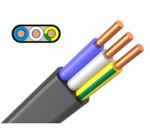 ВВГнг(А)-LS 3х  2,5 (N,PE) 0,66 кВ кабель плоский ГОСТ