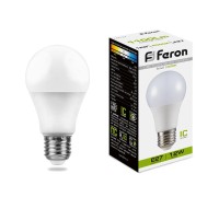 Лампа LED шар(A60) Е27 12Вт 4000К 1100лм 230V LB-93 Feron
