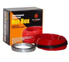 Теплый пол Греющий кабель HotBox-5.0-1000 (5.0-8.3 м² 1000 вт. 50 м. крепеж)