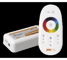 Лента LED Контроллер RGB 216/432Вт 12/24В с сенсорным белым ПДУ 4000RF Jazzway .1007957