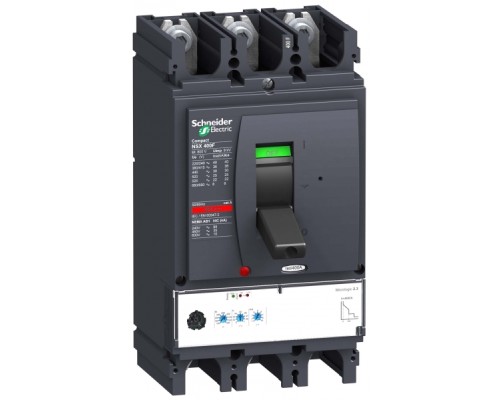 COMPACT Автоматический выключатель 3п400А NSX400F 36 кА MICROLOGIC 2.3 400A 3P3D электронный расцепитель