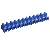Колодка ЗВИ- 10 2,5-6 мм² полистирол Синий ИЭК