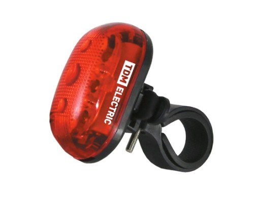 Фонарь LED Велосипедный 3 3 режима работы, 3 LED, 20 лм/Вт 2*AAA TDM