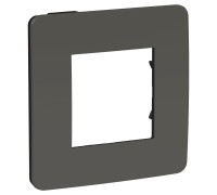 Unica New дымчато-серый/антрацит Рамка 1 пост Studio Color
