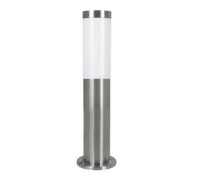 Уличный светильник напольный HELSINKI, 1х15W(E27), H450, нерж. сталь/пластик EGLO арт. 81751