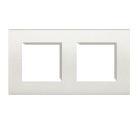 Living Light Рамка прямоугольная 2 поста (2+2 мод.), белый, BTicino