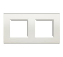 Living Light Рамка прямоугольная 2 поста (2+2 мод.), белый, BTicino