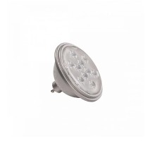 Лампа LED MR16 ES111 GU10 7,3Вт 3000K 230V, серебристый корпус SLV