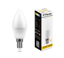 Лампа LED свеча(C37) Е14 11Вт 2700К 230V LB-770 Feron