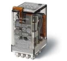 Реле миниатюрное 10A  24В AC переменный ток, втычные, контакты AgNi, 3CO Finder