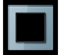 Jung A Creation Рамка 1 пост, стекло серо-голубой