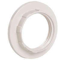 Кольцо абажурное для патрона Е14 пластик белый 71 615 NLH-PL-Ring-E14