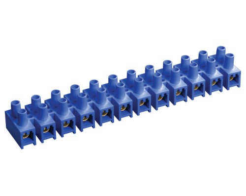 Колодка ЗВИ-  5 1,5-4 мм² Полистирол Синий ИЭК