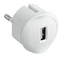 Legrand Бел Блок питания USB д/зарядки 1.5А (вставка в розетку)