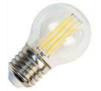 Лампа LED шар(G45) Е27  5Вт 2700К Филамент LB-61 Feron