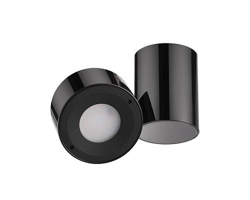 Светильник LED накл. повор. (Спот) Tunasio, GX5.3, 5W, черный, металл Odeon Light