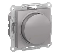 AtlasDesign алюминиевый Светорегулятор (диммер), поворотно-нажимной, универсальный 20-630 Вт/10-315 Вт