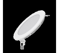 Светильник LED ультратонкий круг  9Вт 2700К Ø145 (отв130) 660Лм slim с драйвером IP40 GAUSS