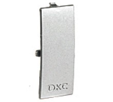DKC IN-Liner AERO Накладка на стык крышек (фронтальная) к/к 90х50 (крышка 60 мм), серый металлик