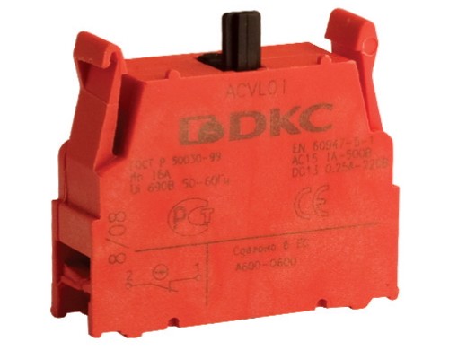 DKC Блок контактный НО с винтовым зажимом