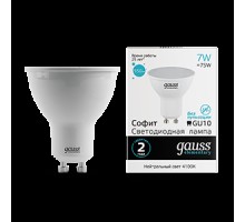 Лампа LED PAR16 GU10  7Вт 4100K Gauss Elementary
