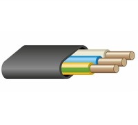 ППГнг(А)-HF 3х  4 (N. PE) - 0.66 кабель плоский