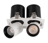 Светильник LED встр. LTD-PULL-S110x110, 2х10W, 4000К, белый Arlight