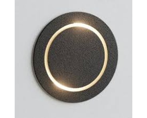 Светильник LED встр. Point 2,5W, 3000К, круглый, черный Quest Light