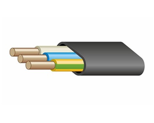 ВВГнг(А)-LS 3х  1,5 (N,PE) 0,66 кВ кабель плоский ГОСТ Радиус