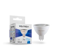 Лампа LED MR16 GU5.3  7Вт 4000K линзованая Simple VOLTEGA