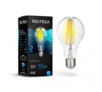 Лампа LED шар(A60) Е27 15Вт 4000К филамент графен VOLTEGA