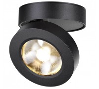 Светильник LED накл. повор. (спот) Groda, 12W, 3000К, черный, металл Novotech