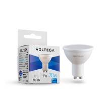 Лампа LED PAR16 GU10  7Вт 4000К матовая Simple VOLTEGA