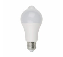 Лампа LED шар(A60) Е27 12Вт 4100К с датчиком освещенности и датчиком движения Uniel