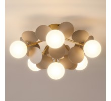 Светильник люстра MATISSE Chandelier Aster 6xE27, золотой, металл/стекло Loft Concept
