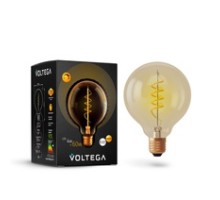 Лампа LED шар(G95) Е27  4Вт 2800К диммируемая VOLTEGA