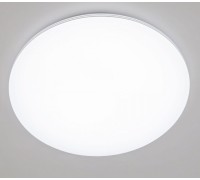 Светильник LED/пульт Симпла 90W, 3000K, 4000K, 5500K, RGB матовый белый/черный, полимер  Citilux