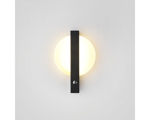 Светильник LED (бра) helger-black,черный/белый, металл/акрил Lampatron
