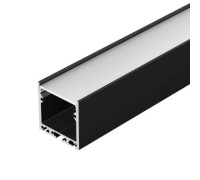 Профиль для ленты накладной 35х35мм SL-Line-3535 3,0 м BLACK алюм. Arlight