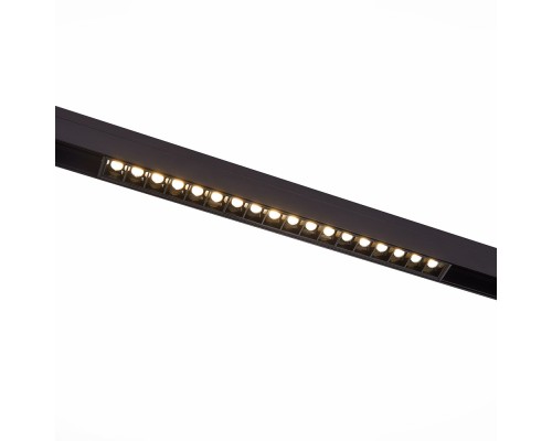 Светильник  LED магн. трек Seide, 18W, 4000К,1407Лм черный, металл 331х22мм ST Luce
